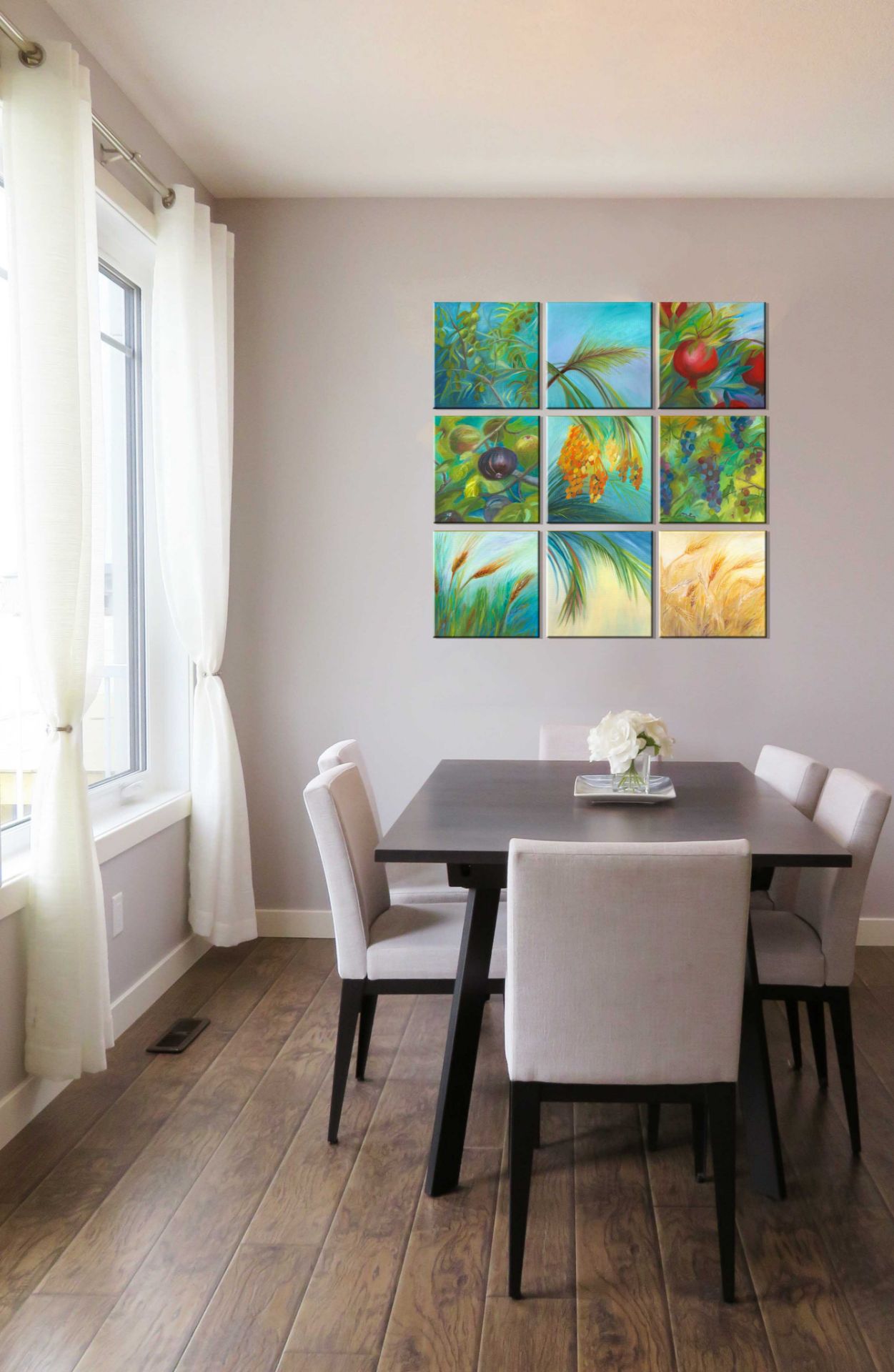 תמונה של שבעת המינים מחולק ל 9 | רחל גבירצמן