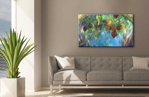 תמונה של שבעת המינים בשער| רחל גבירצמן