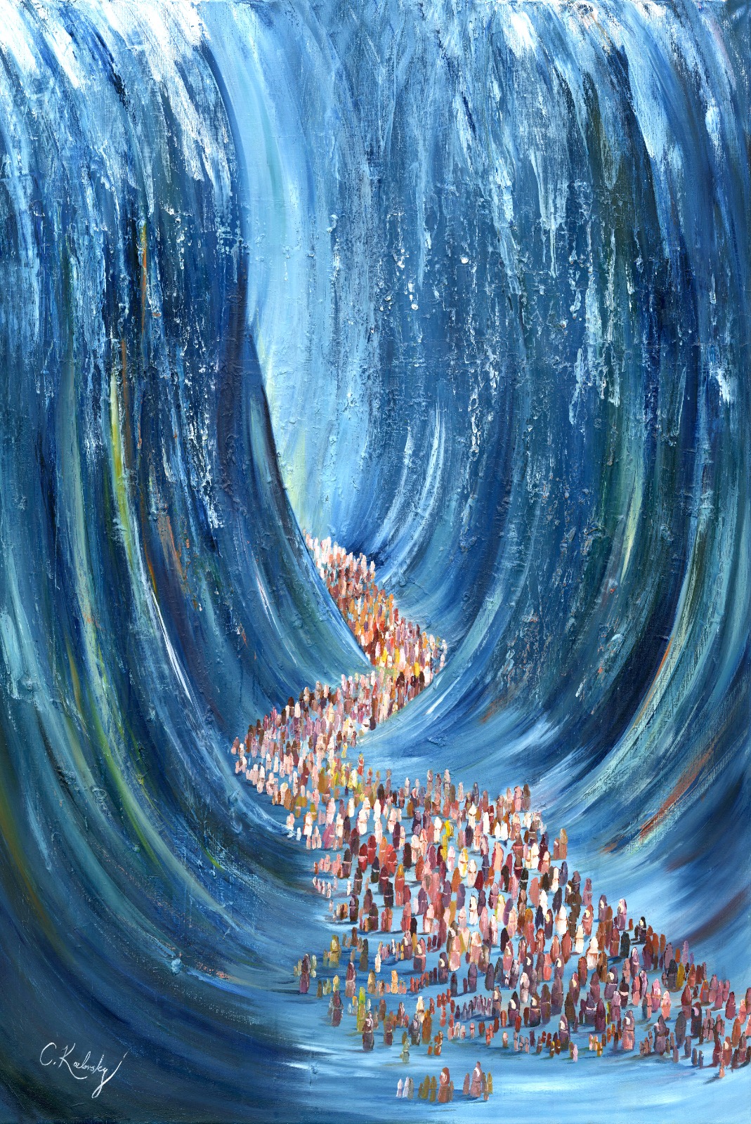 תמונה של קריעת ים סוף | חיה קוזלובסקי