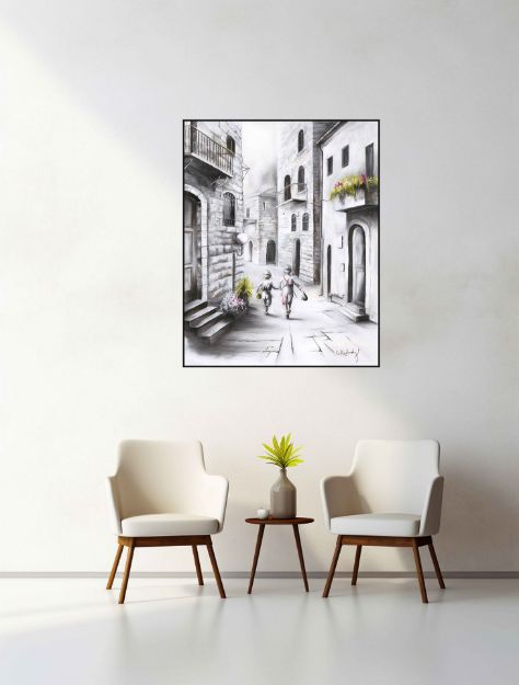 תמונה של ירושלים בשחור לבן | חיה קוזלובסקי